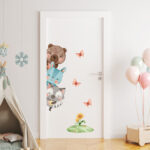 Wandtattoo Kinderzimmer Türsticker №018