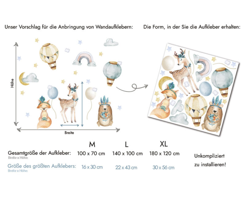 Wandsticker Kinderzimmer №060 – Bild 3