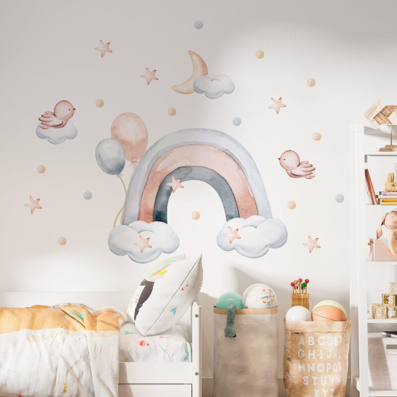 Wandtattoo Regenbogen №061 – Bild 1