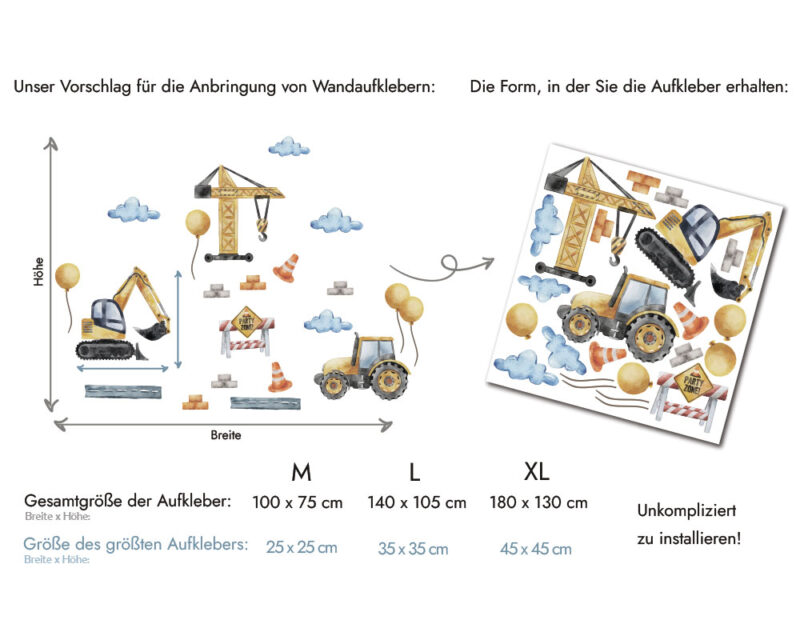 Wandtattoo Kinderzimmer №070 – Bild 3