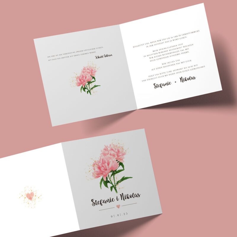 Hochzeitseinladung №137 – Bild 2