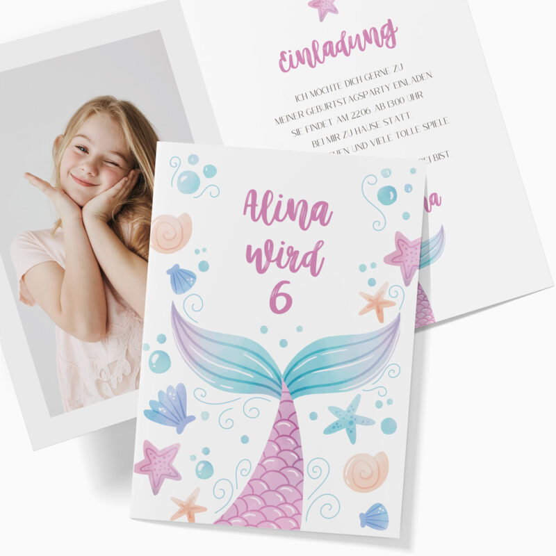 Einladung Kindergeburtstag №011 – Bild 1