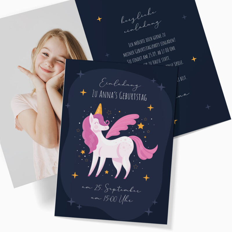 Einladung Kindergeburtstag №017 – Bild 1