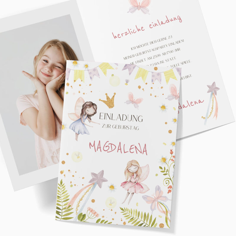 Einladung Kindergeburtstag №020 – Bild 1