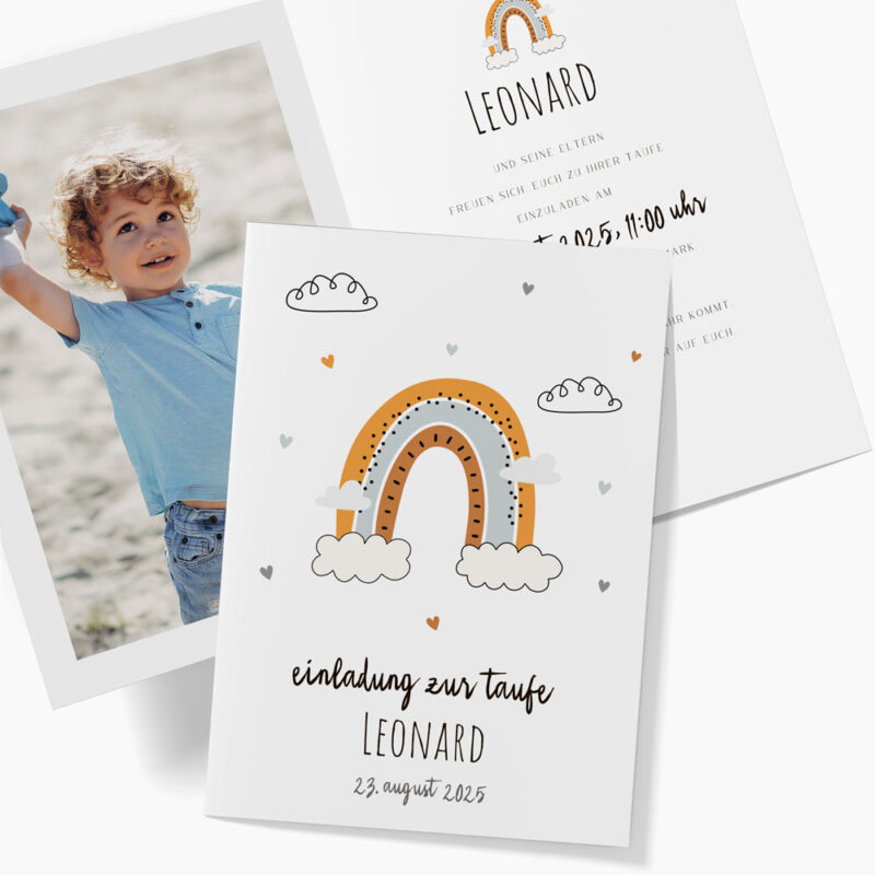 Einladung zur Taufe №317 – Bild 1